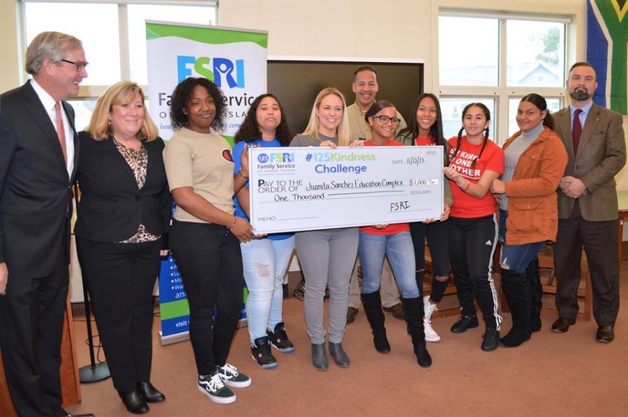 1st Place--Kindness Crew-- Wins $1,000 In Statewide Competition