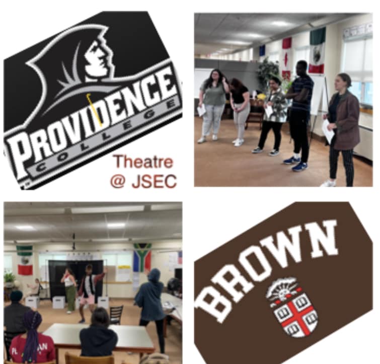 Double Dose of Drama…Providence College and Brown University Perform For JSEC Students